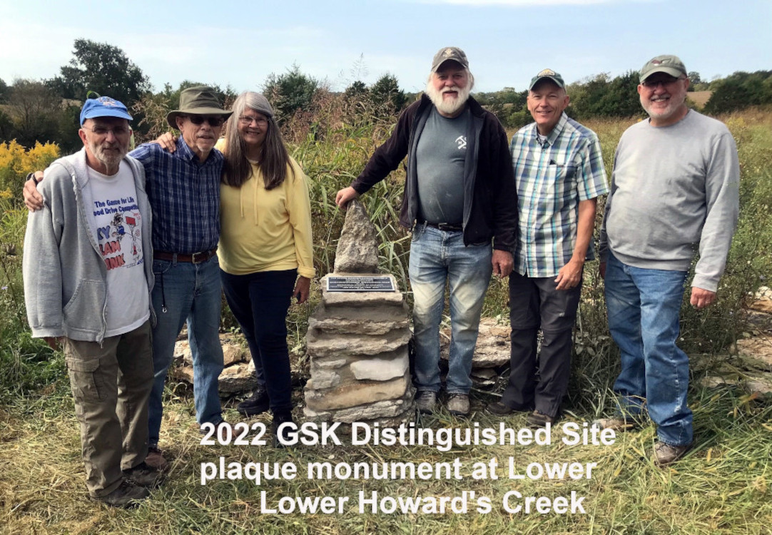GSK distiguished site monument, 2022